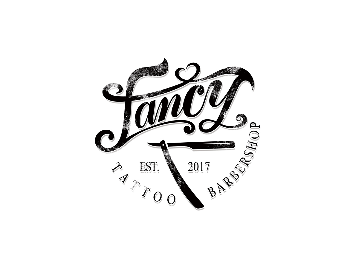 fancy 理发会所logo设计图0