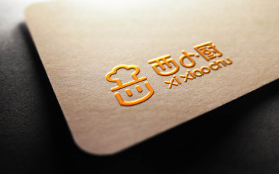 西小厨餐饮行业logo设计方案