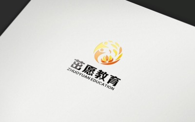 茁愿教育培訓logo設計方案