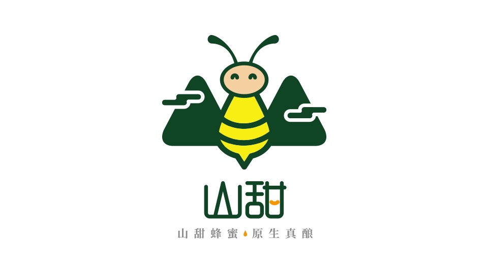 山甜農(nóng)產(chǎn)品品牌LOGO設計