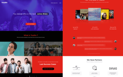 音乐网站ui设计