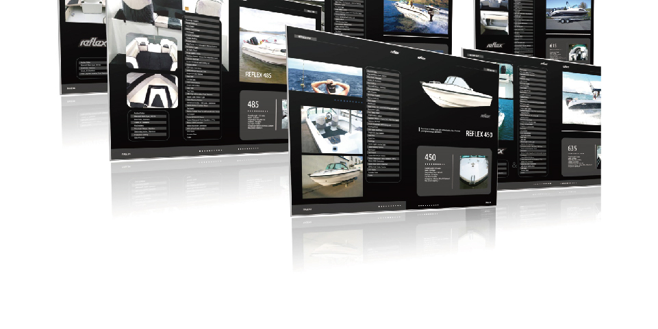 莱维游艇品牌设计 VI设计 展会画册网站设计图9