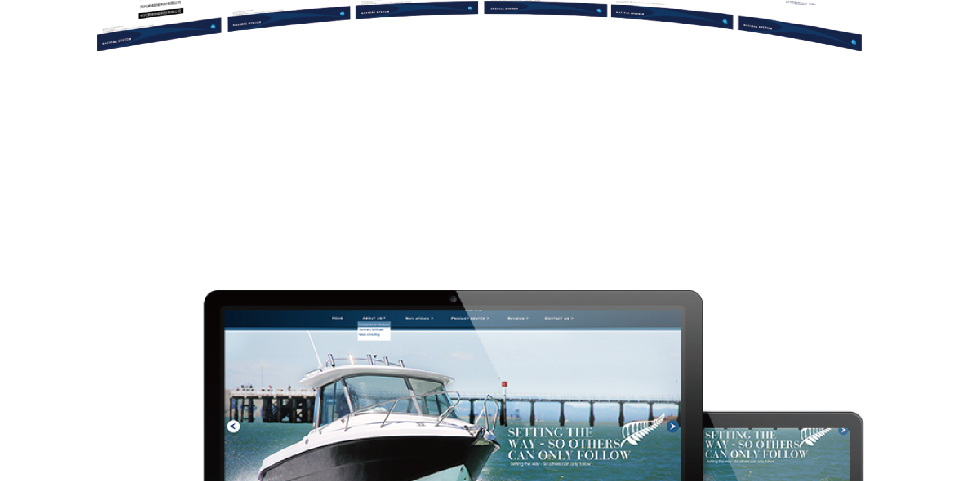 莱维游艇品牌设计 VI设计 展会画册网站设计图5
