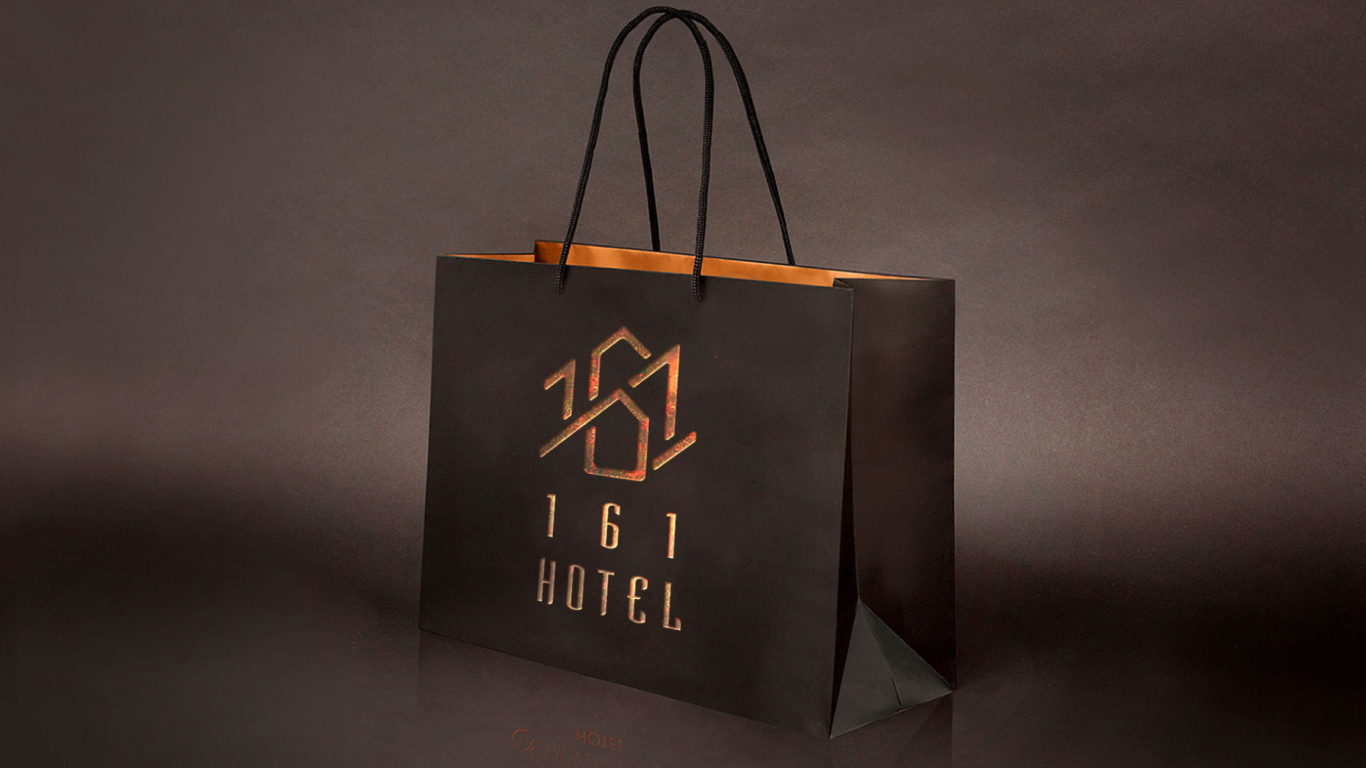 161 HOTEL酒店品牌LOGO設計中標圖9