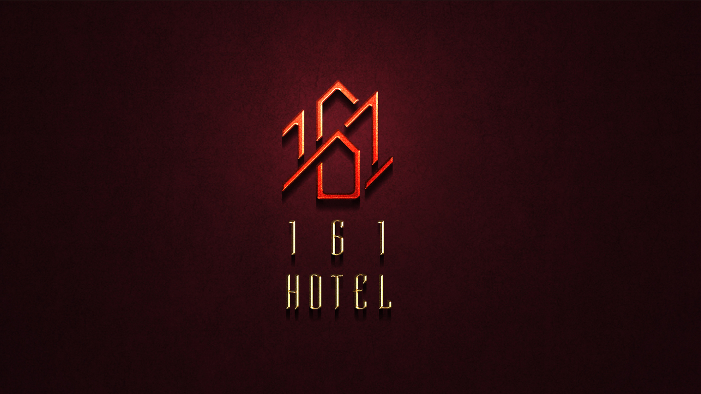 161 HOTEL酒店品牌LOGO設計中標圖1