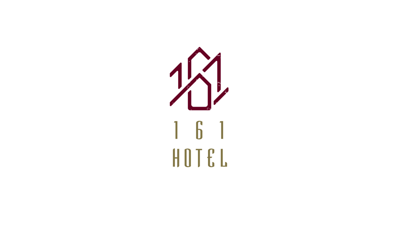 161 HOTEL酒店品牌LOGO設計中標圖2