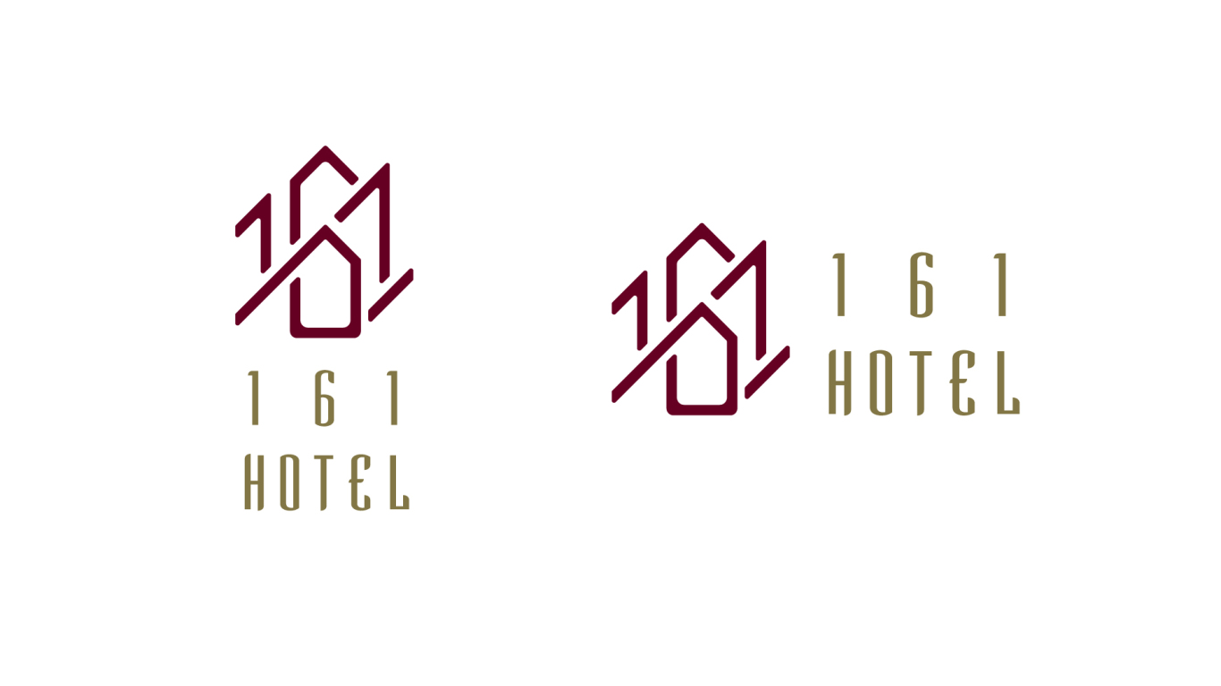 161 HOTEL酒店品牌LOGO设计中标图3