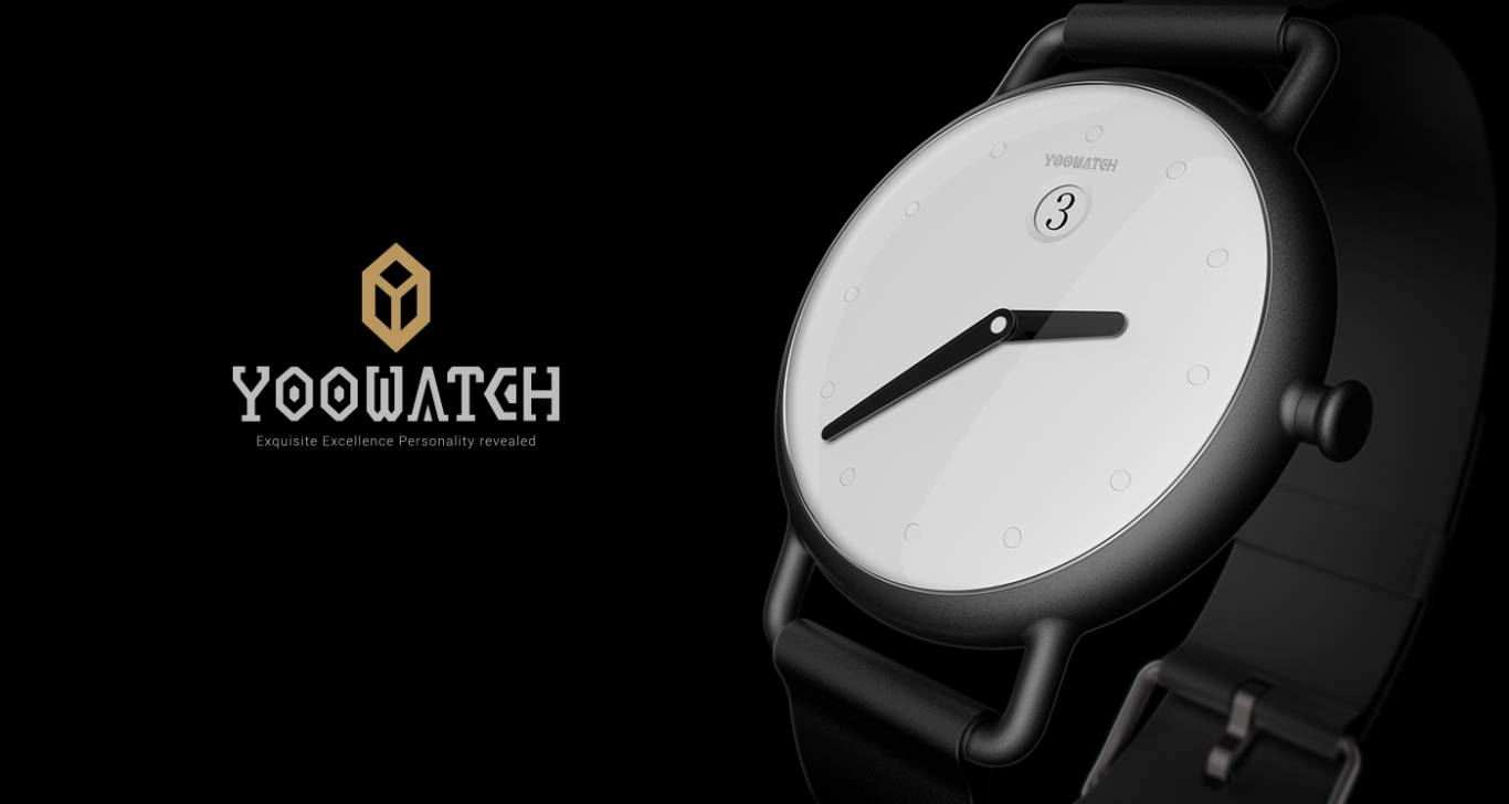 yoowatch智能手表品牌logo设计图1
