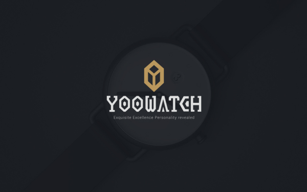 yoowatch智能手表品牌logo设计