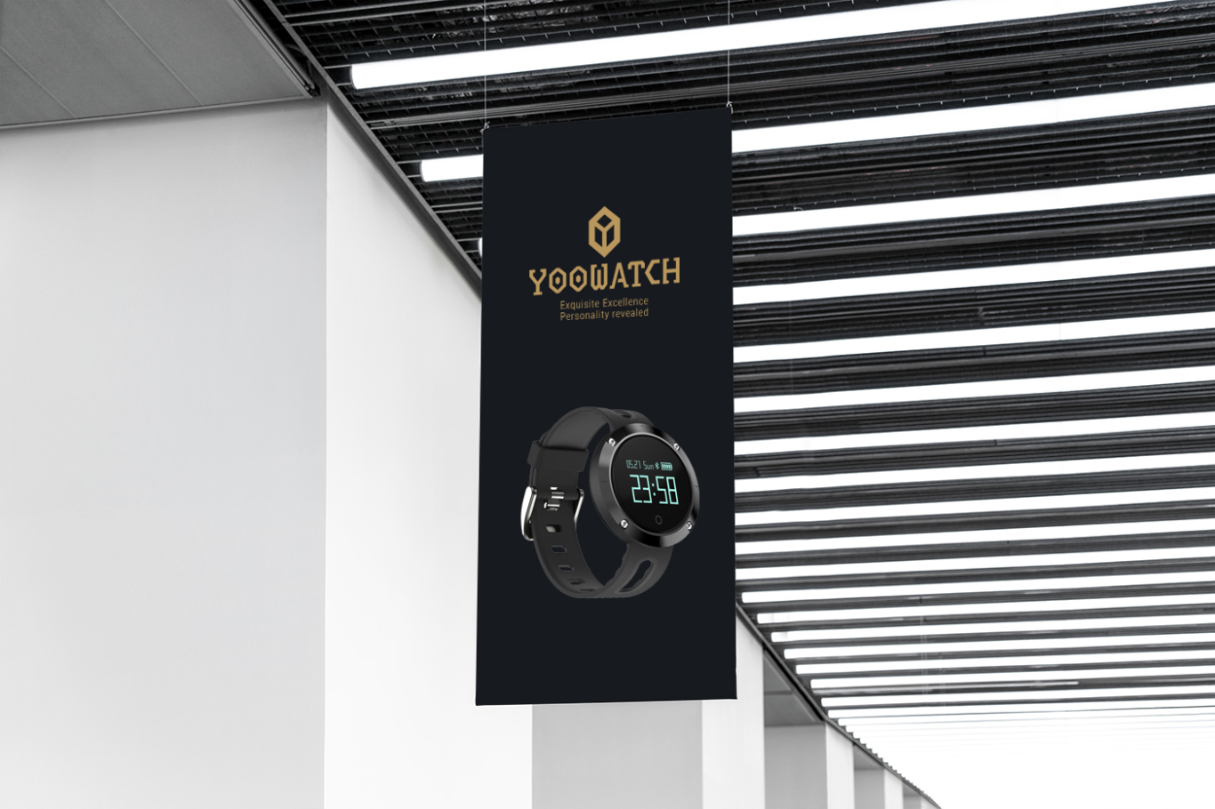 yoowatch智能手表品牌logo设计图2