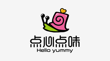 點心點味餐飲品牌LOGO設(shè)計