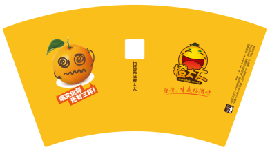橙大大商超品牌包裝設計