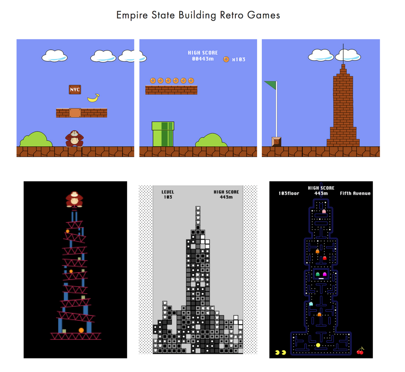 Empire State Building Retro Game图6