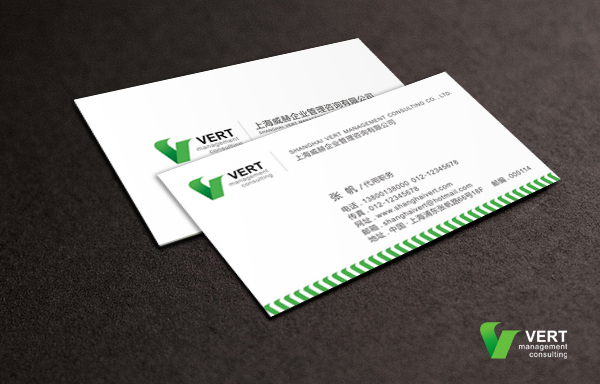 VERT企业管理咨询公司logo+VIS设计图0