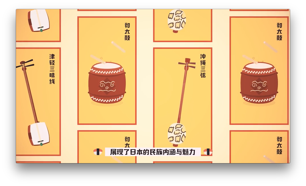 日本駐沈陽領事館活動宣傳MG動畫設計圖5