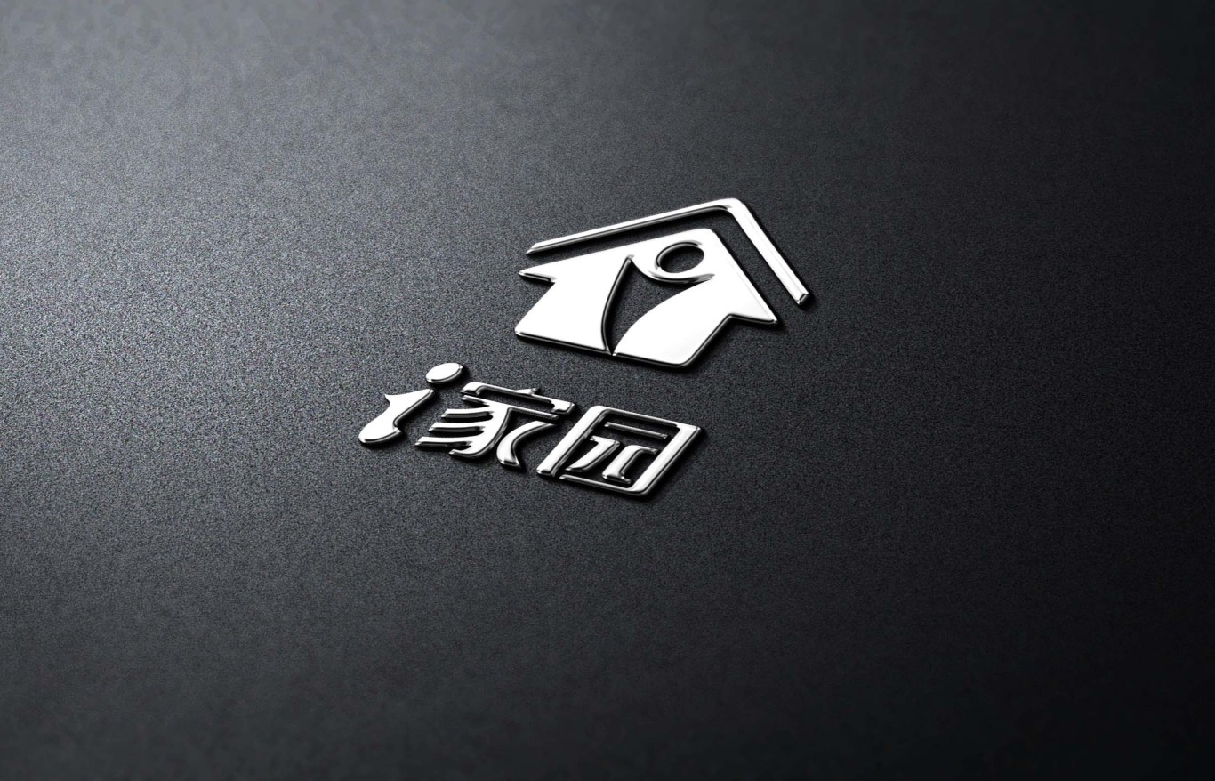 i家园网络社区logo设计方案图2