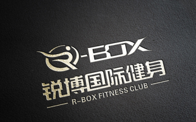 锐博国际健身logo