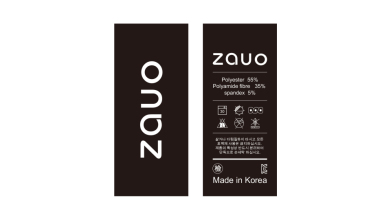 zauo服装品牌公司宣传单设计