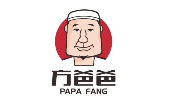 方爸爸食品logo设计