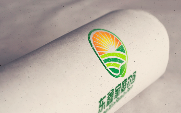 东鑫家庭农场logo设计
