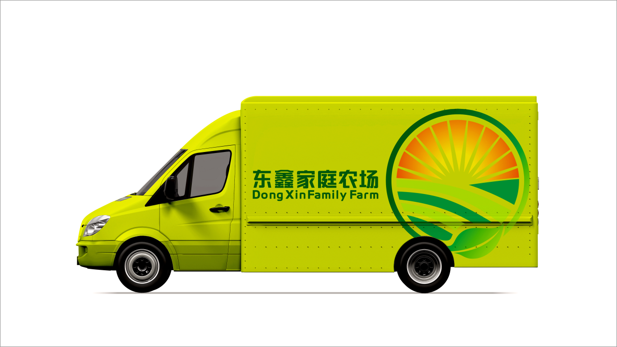 东鑫家庭农场logo设计图14