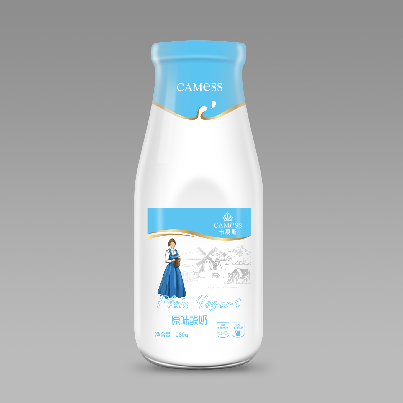 卡慕斯牛奶包裝圖8