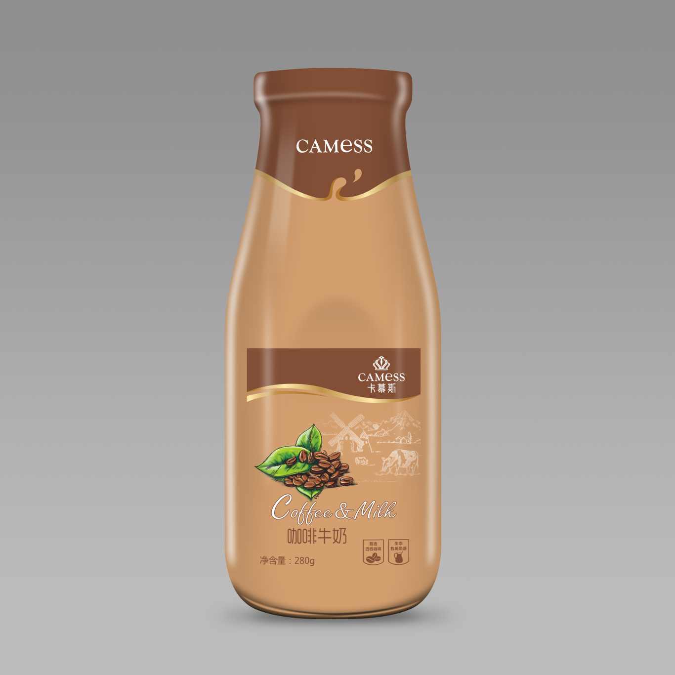 卡慕斯牛奶包装图2