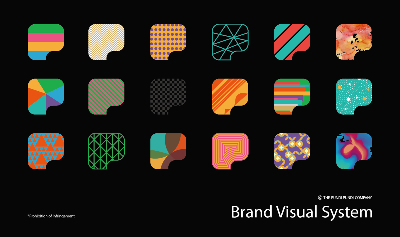 PUNDI PUNDI 电子钱包logo视觉形象设计图0