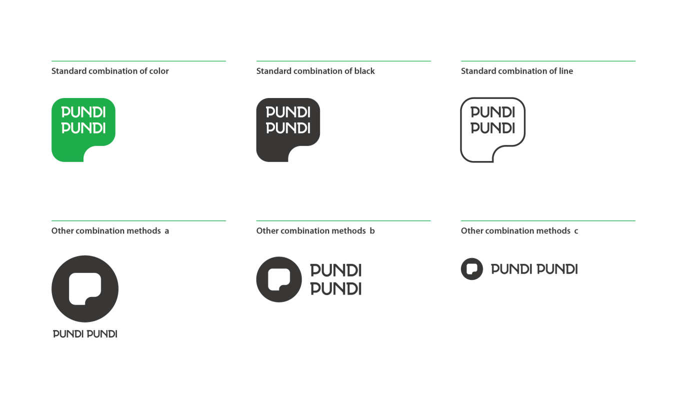PUNDI PUNDI 电子钱包logo视觉形象设计图7
