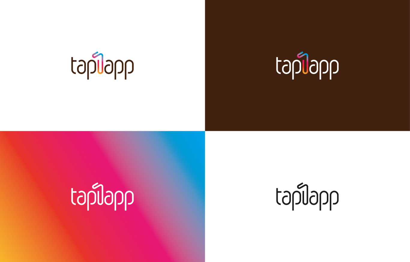 tap1app 软件科技公司标志形象设计提报图3