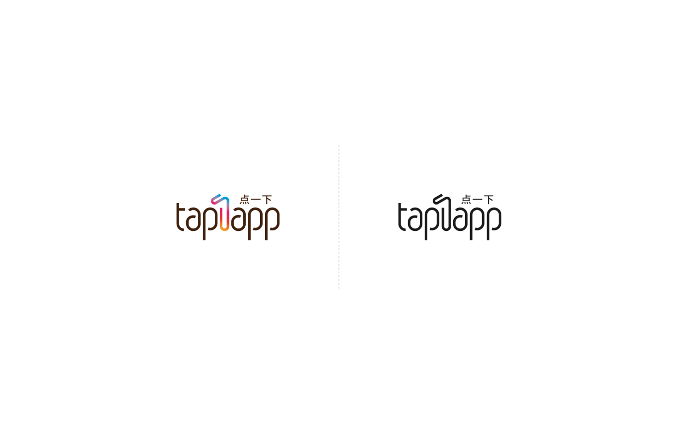 tap1app 软件科技公司标志形象设计提报图9