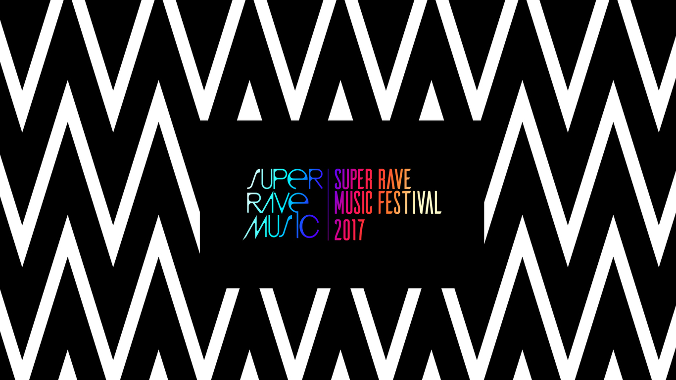 super rave music LOGO设计图3