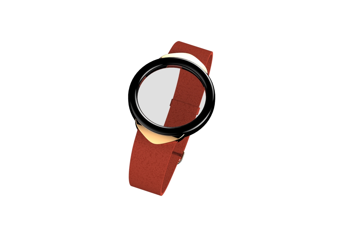 虚心——透明屏智能手表设计图2