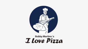 我爱披萨LOGO设计