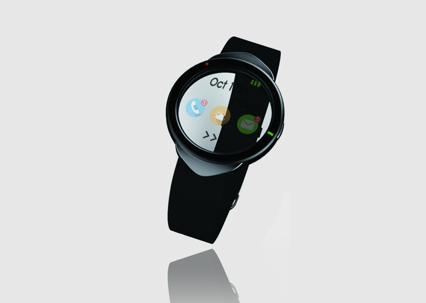虚心——透明屏智能手表设计图0