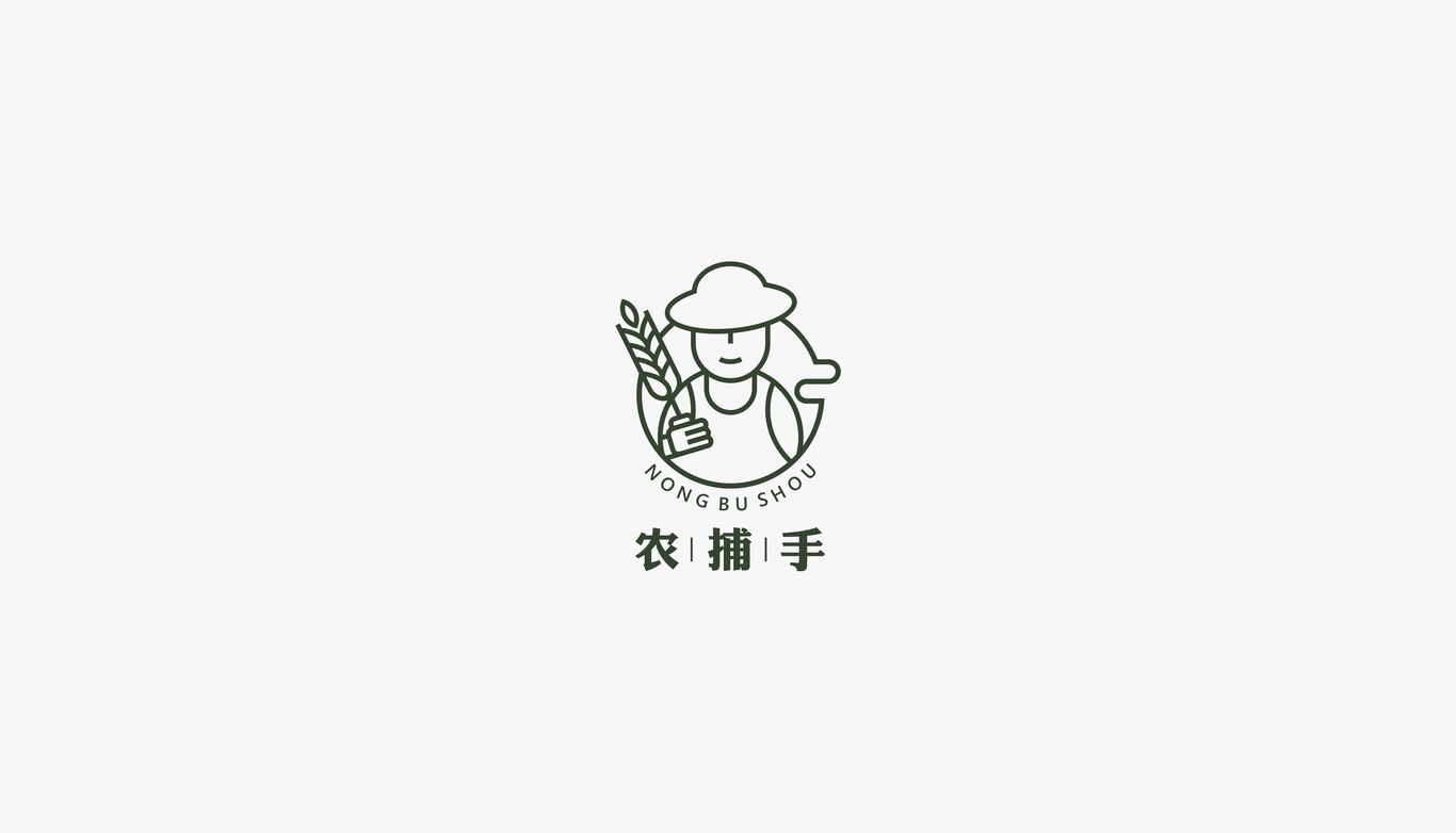 农捕手logo设计图1