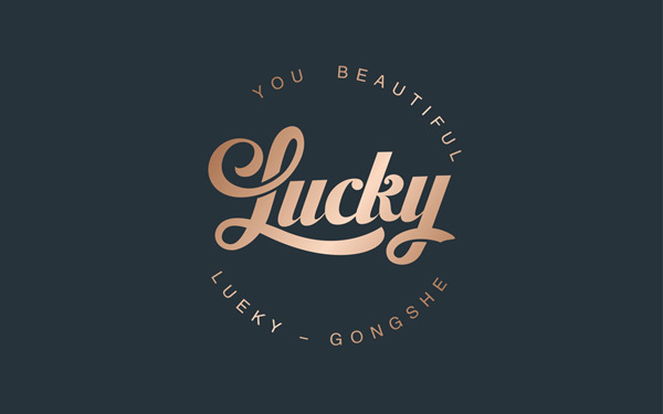 lucky 标志设计图0