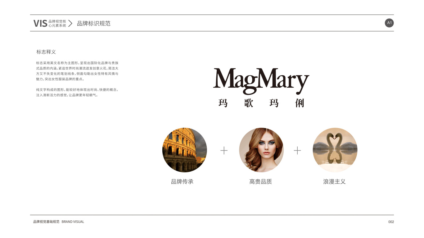 Mag Mary高端女性服装品牌VI图5