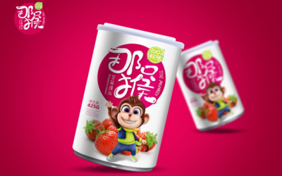 “那只猴”草莓汁饮品