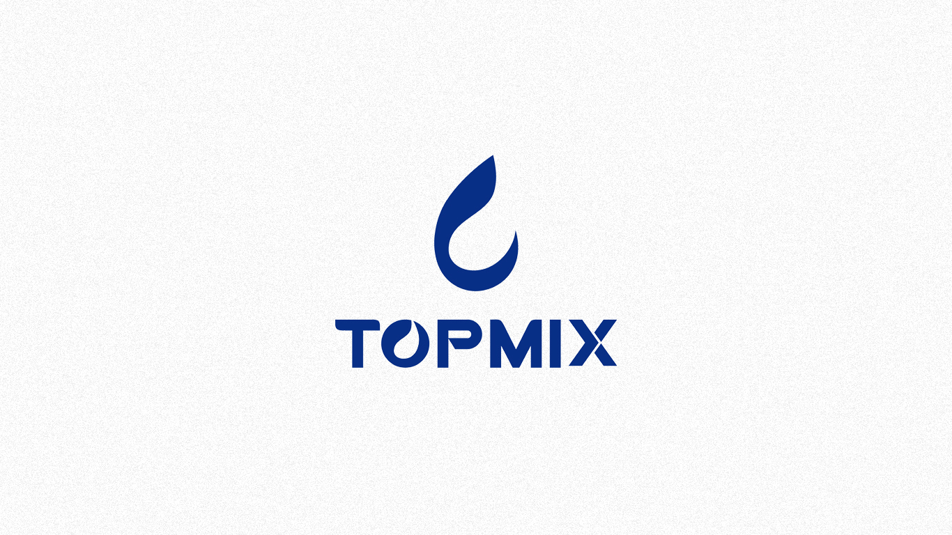 TOPMIX品牌LOGO设计----工业    机械    润滑油图1
