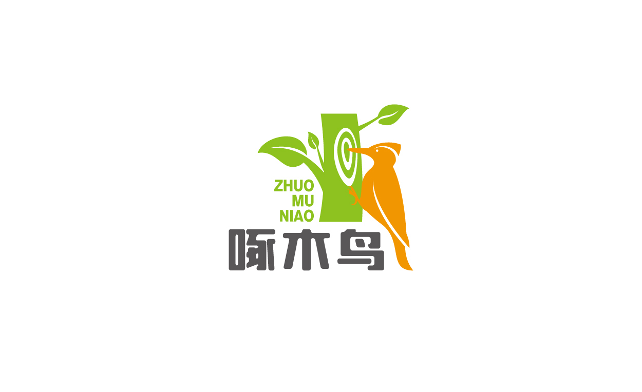 啄木鸟零食品牌logo图0