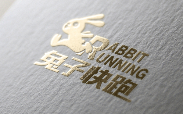 兔子快跑健身品牌logo