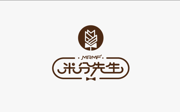 米分先生-餐饮品牌-logo+vi-萌萌少女系列