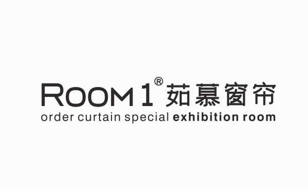 茹慕窗帘 RooM 1 | 窗帘品牌logo设计