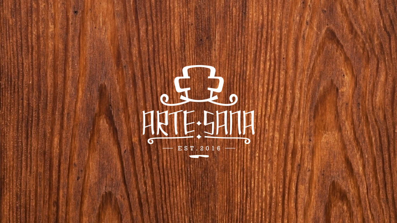 ARTE-SANA 西式快餐品牌logo设计图2