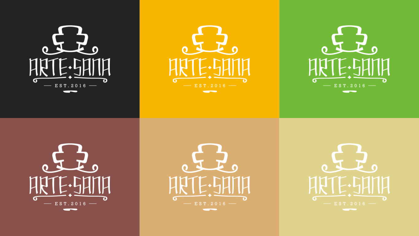 ARTE-SANA 西式快餐品牌logo设计图7
