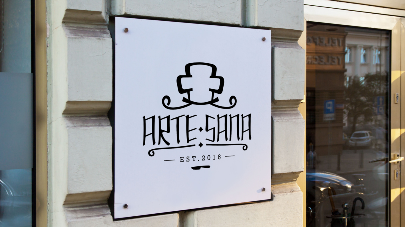 ARTE-SANA 西式快餐品牌logo设计图11