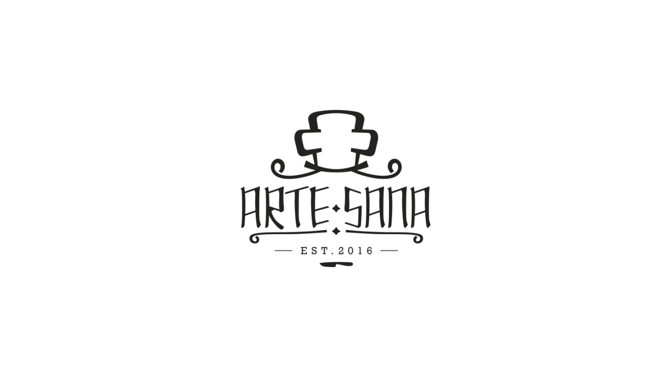 ARTE-SANA 西式快餐品牌logo设计图0