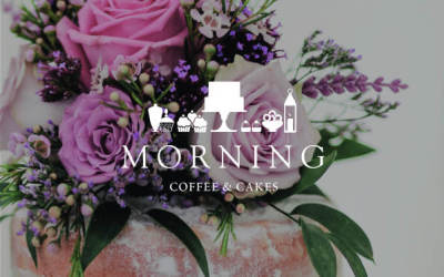 Morning coffee logo design