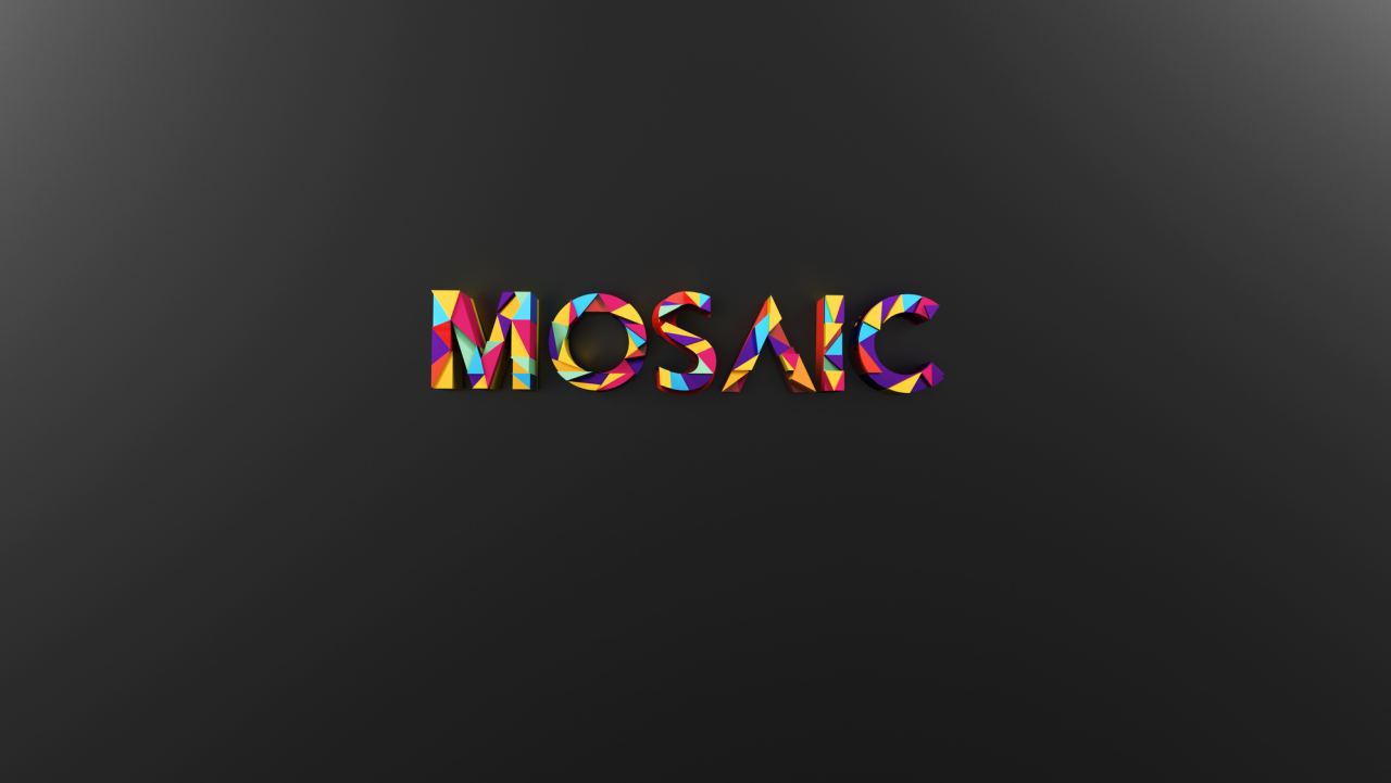 MOSAIC logo设计图2